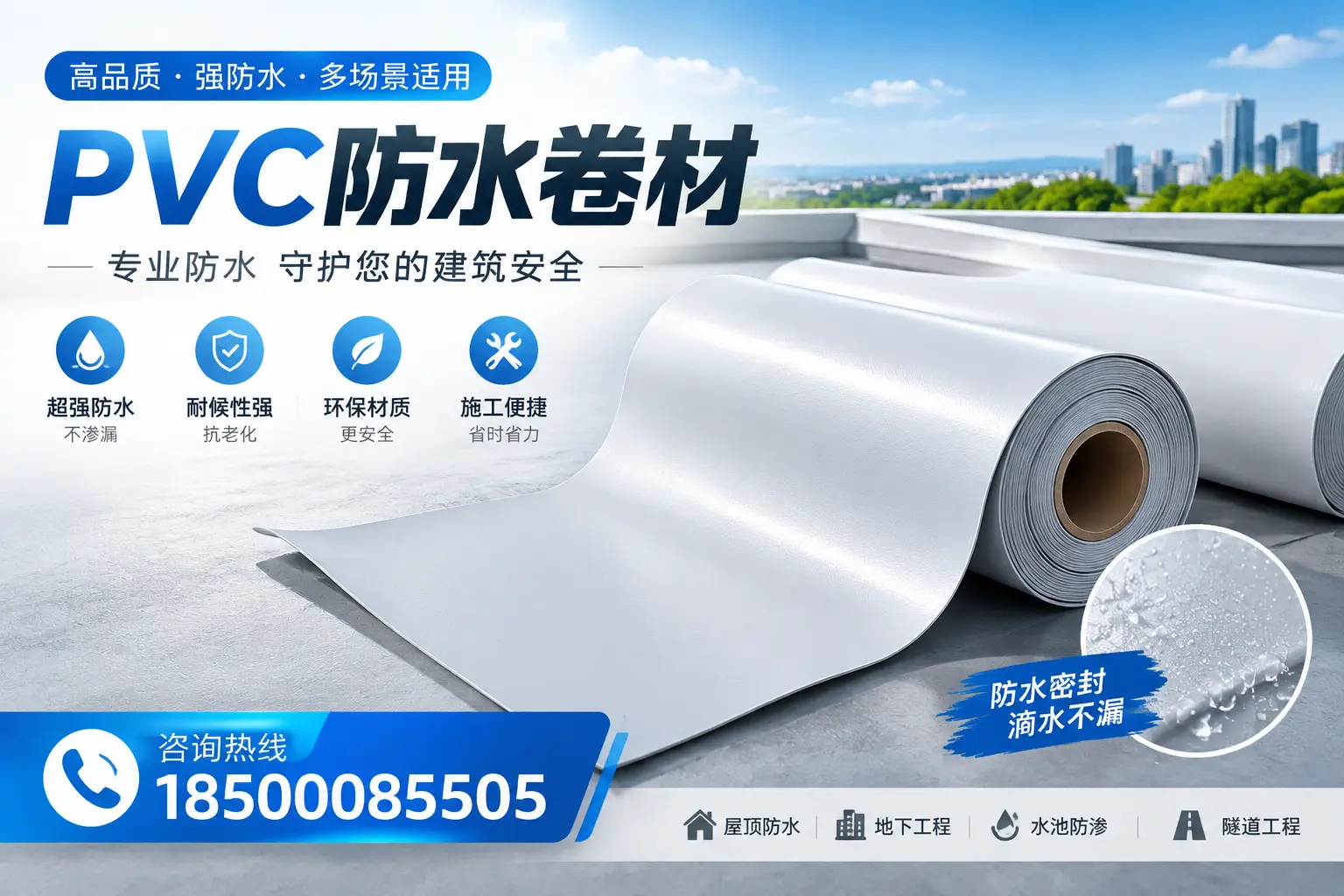 PVC防水卷材的市场竞争分析，大连品牌选择参考