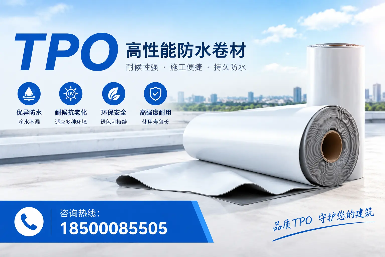 TPO材料的维护与保养,大连用户必看指南